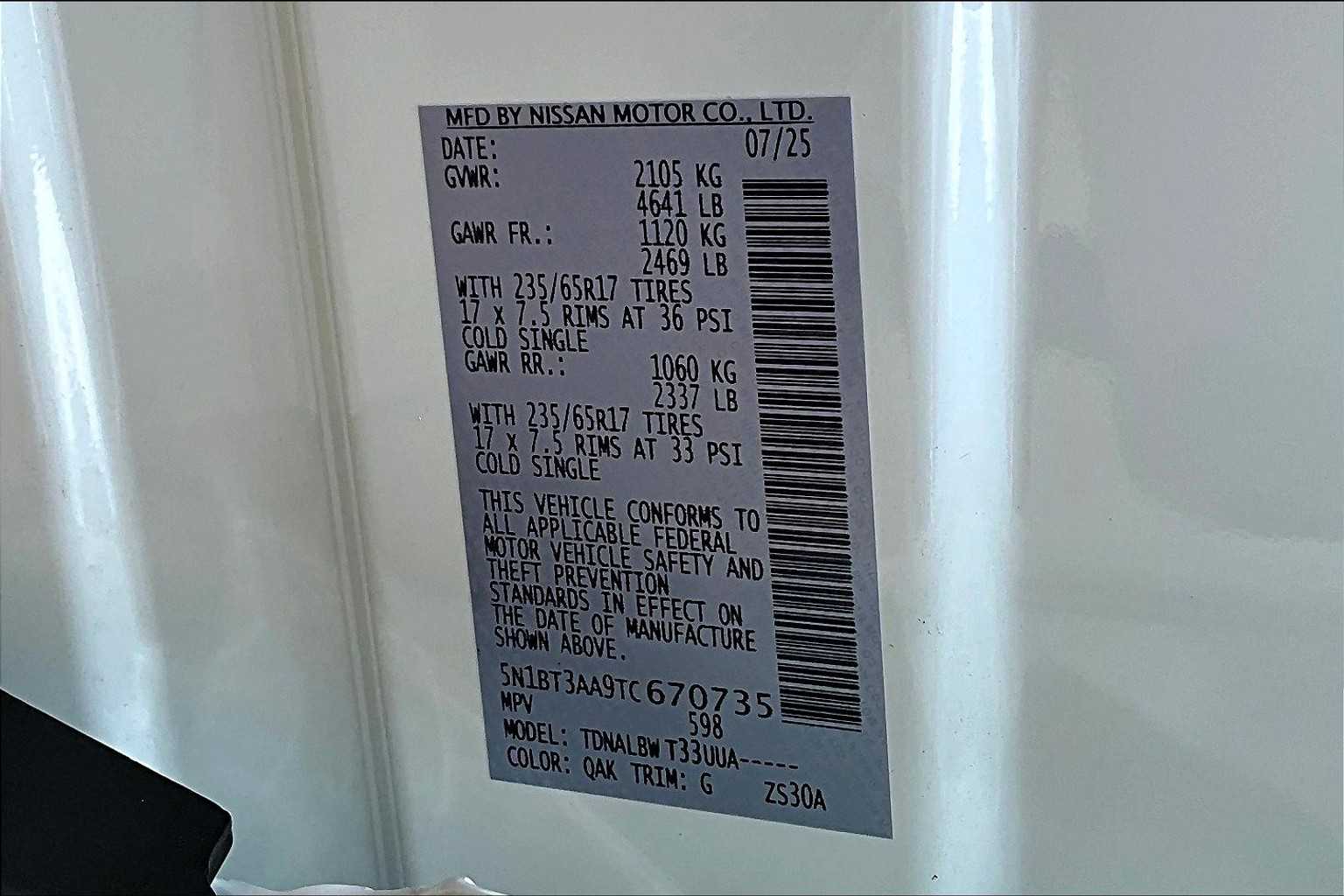 2026 Nissan Rogue S Glacier White at Sterling McCall Nissan