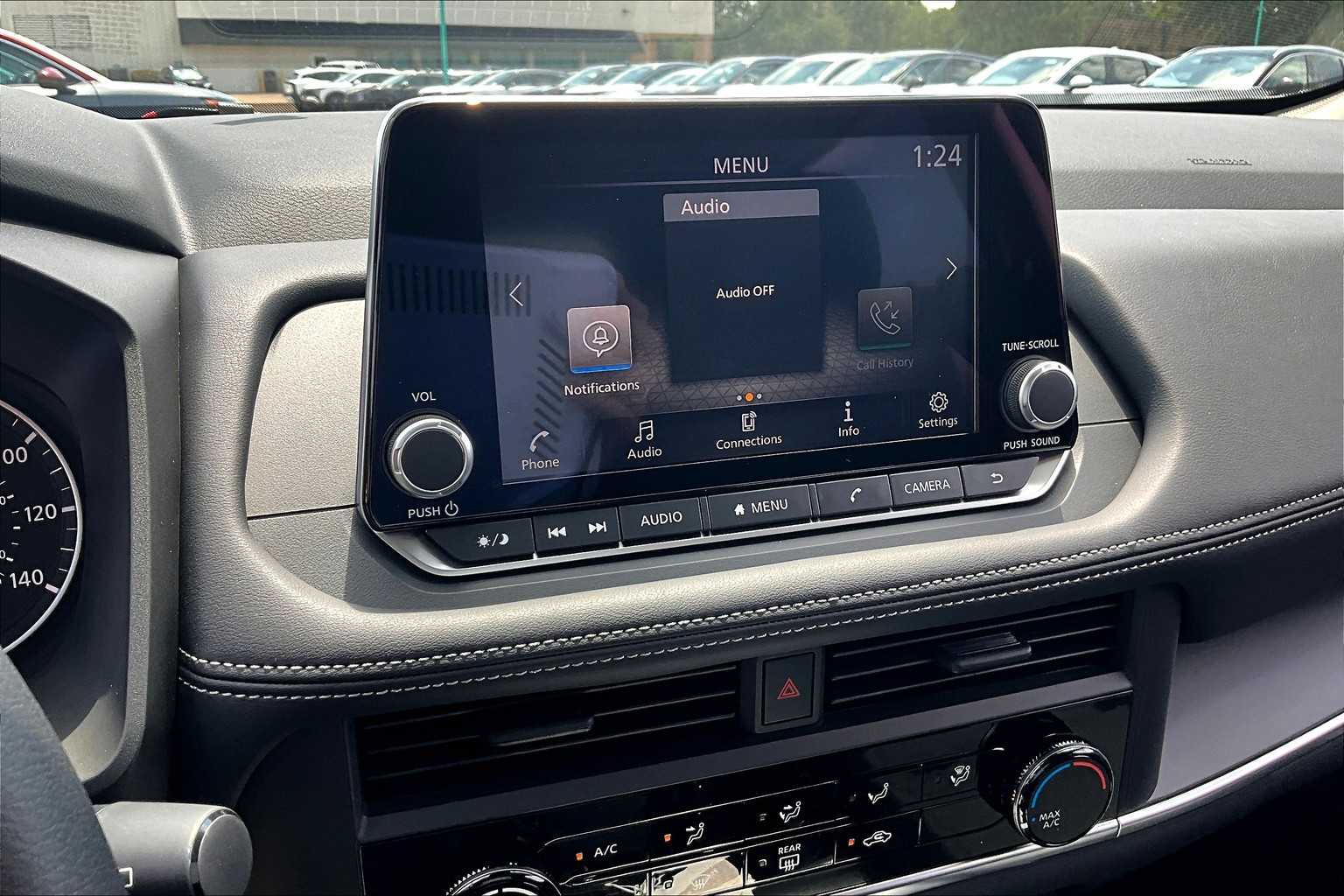 2026 Nissan Rogue S Glacier White at Sterling McCall Nissan