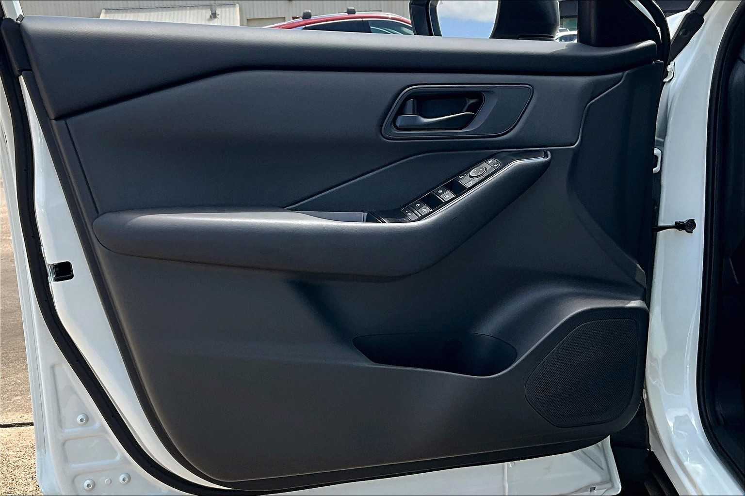 2026 Nissan Rogue S Glacier White at Sterling McCall Nissan