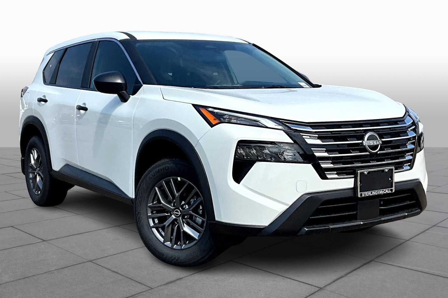 2026 Nissan Rogue S Glacier White at Sterling McCall Nissan