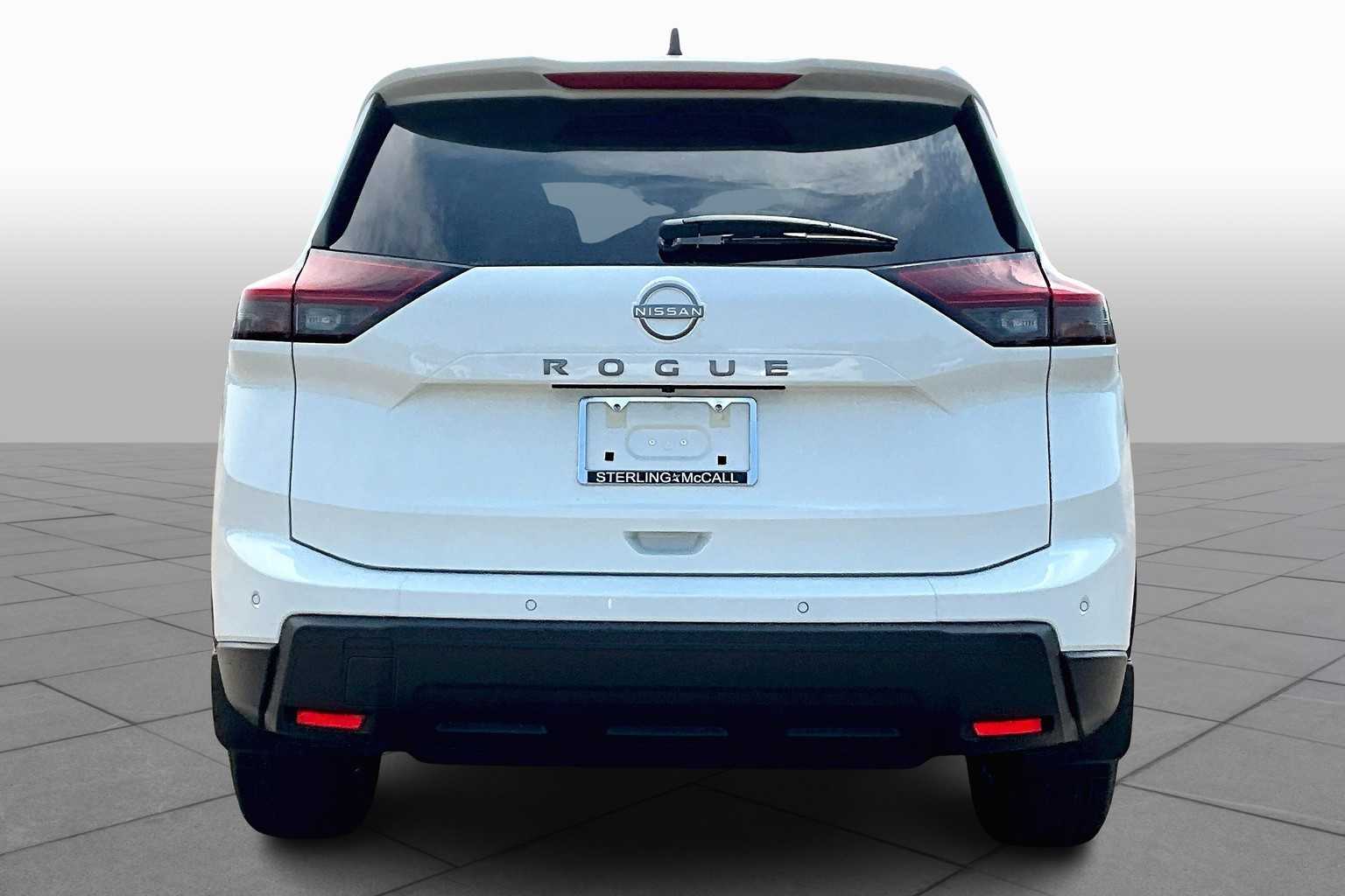 2026 Nissan Rogue S Glacier White at Sterling McCall Nissan