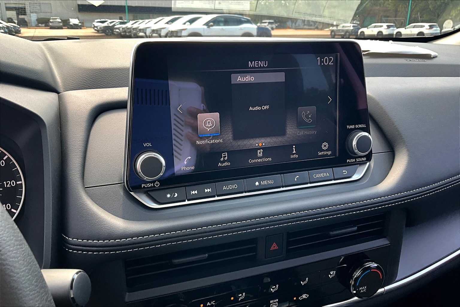 2026 Nissan Rogue S Glacier White at Sterling McCall Nissan