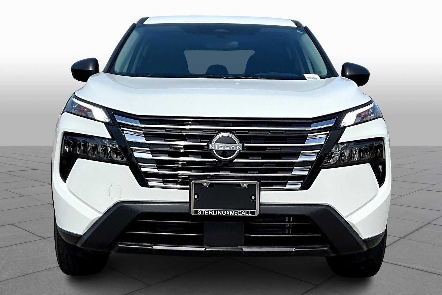 2026 Nissan Rogue S Glacier White at Sterling McCall Nissan