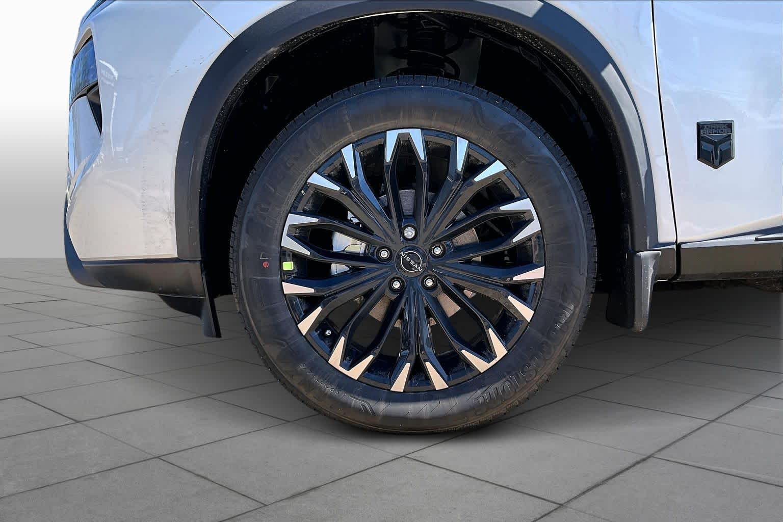 2026 Nissan Rogue Dark Armor Everest White Pearl Tricoat at Sterling McCall Nissan