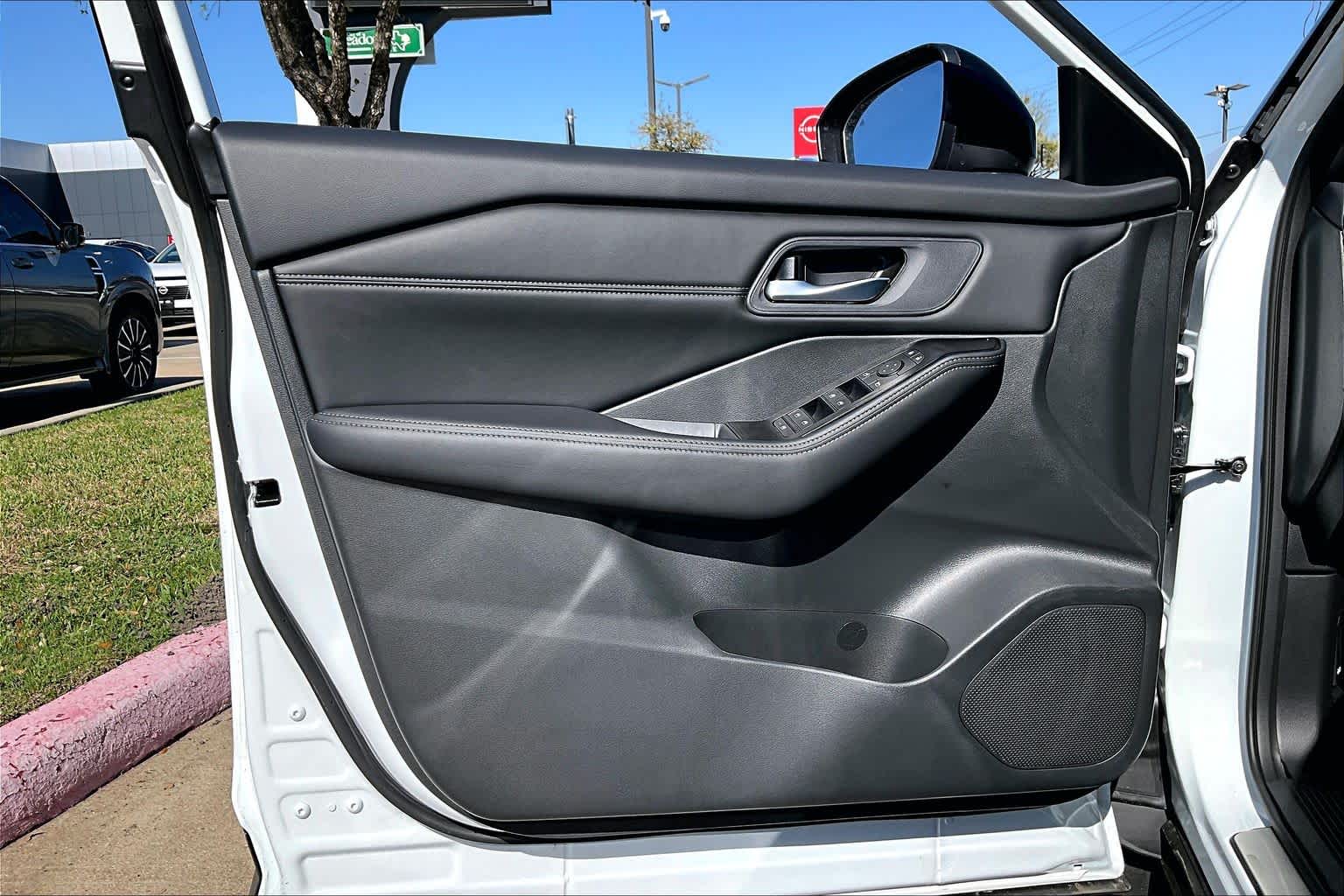 2026 Nissan Rogue Dark Armor Everest White Pearl Tricoat at Sterling McCall Nissan