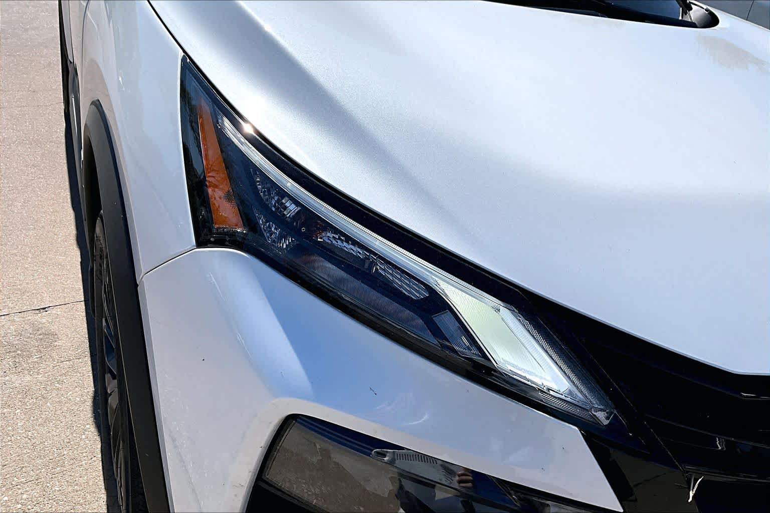 2026 Nissan Rogue Dark Armor Everest White Pearl Tricoat at Sterling McCall Nissan