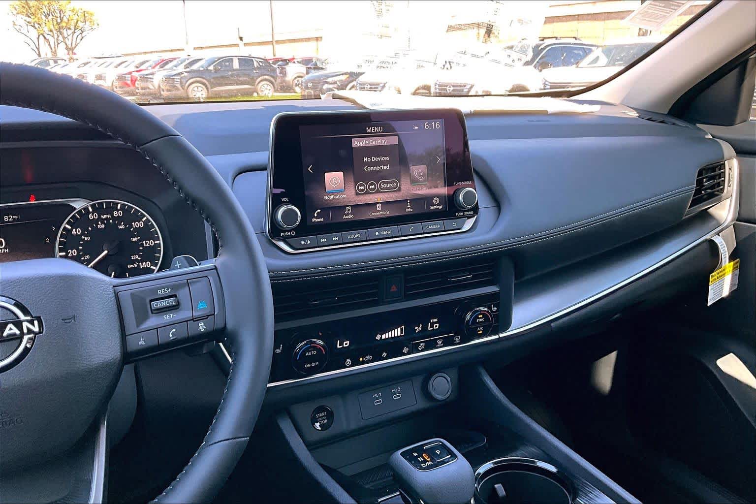 2026 Nissan Rogue Dark Armor Everest White Pearl Tricoat at Sterling McCall Nissan