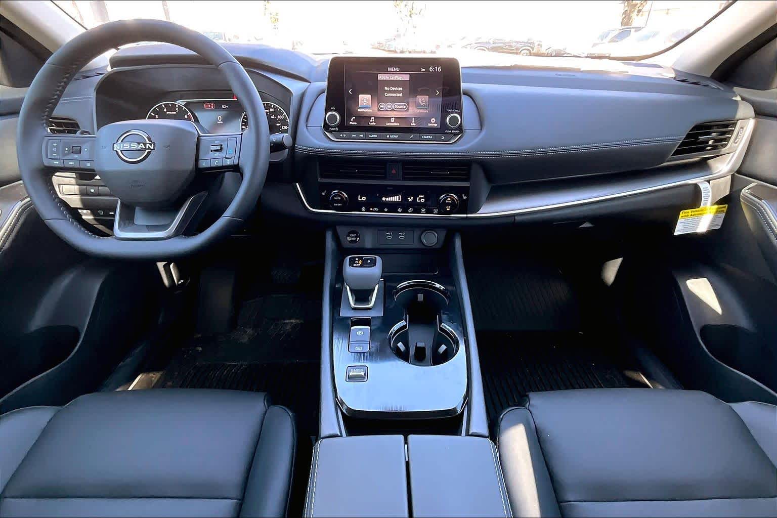 2026 Nissan Rogue Dark Armor Everest White Pearl Tricoat at Sterling McCall Nissan