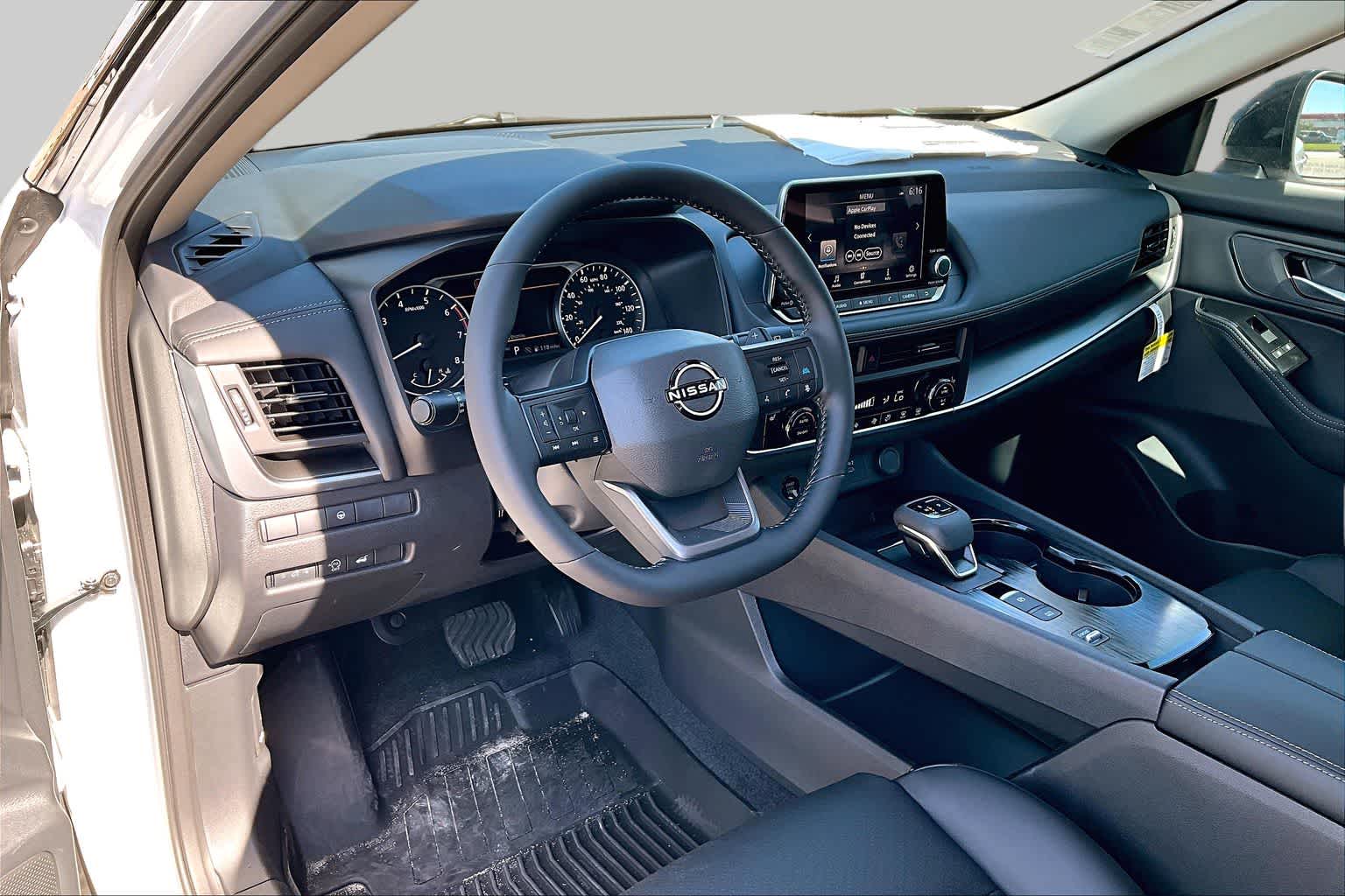 2026 Nissan Rogue Dark Armor Everest White Pearl Tricoat at Sterling McCall Nissan