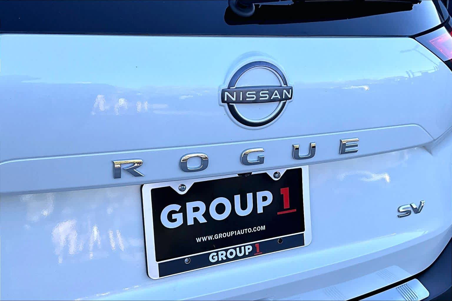 2023 Nissan Rogue SV Pearl White Tricoat at Honda of Clear Lake