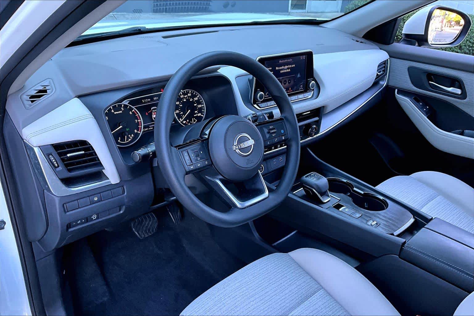 2023 Nissan Rogue SV Pearl White Tricoat at Honda of Clear Lake