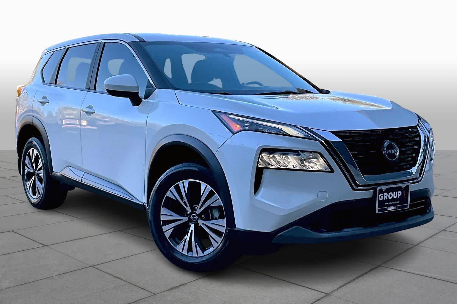 2023 Nissan Rogue SV Pearl White Tricoat at Honda of Clear Lake