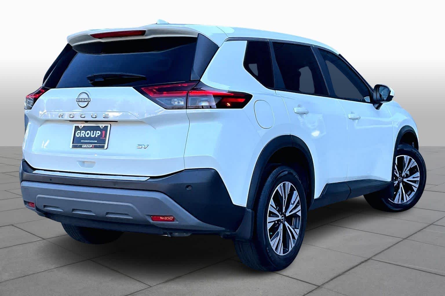 2023 Nissan Rogue SV Pearl White Tricoat at Honda of Clear Lake