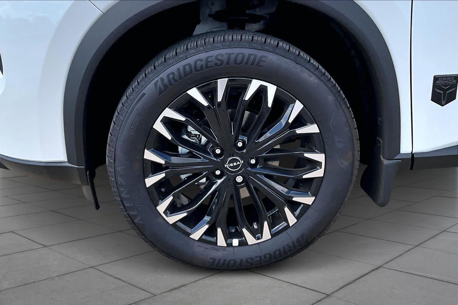 2026 Nissan Rogue Dark Armor Everest White Pearl Tricoat at Sterling McCall Nissan