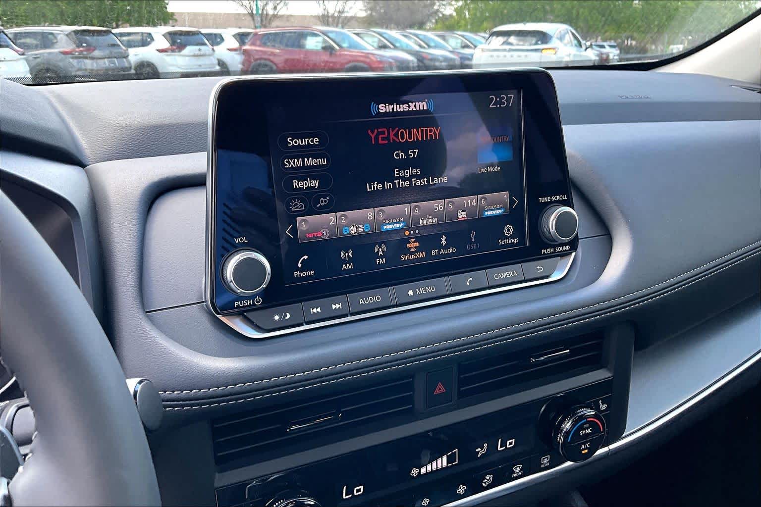 2026 Nissan Rogue Dark Armor Everest White Pearl Tricoat at Sterling McCall Nissan