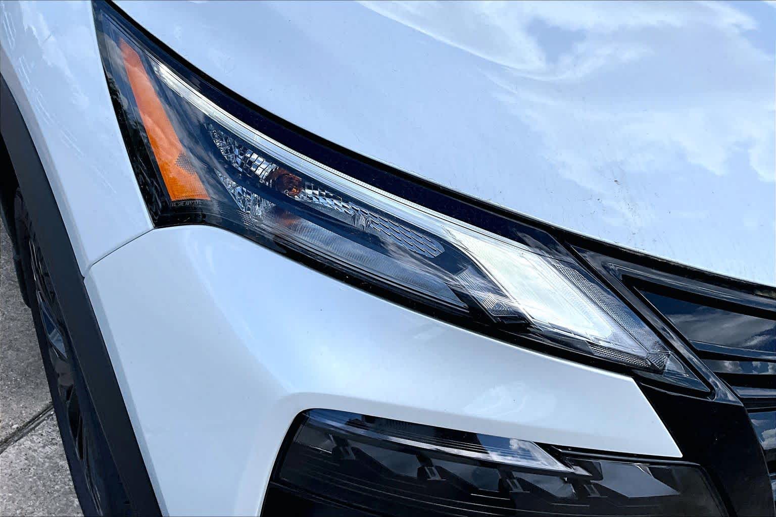 2026 Nissan Rogue Dark Armor Everest White Pearl Tricoat at Sterling McCall Nissan