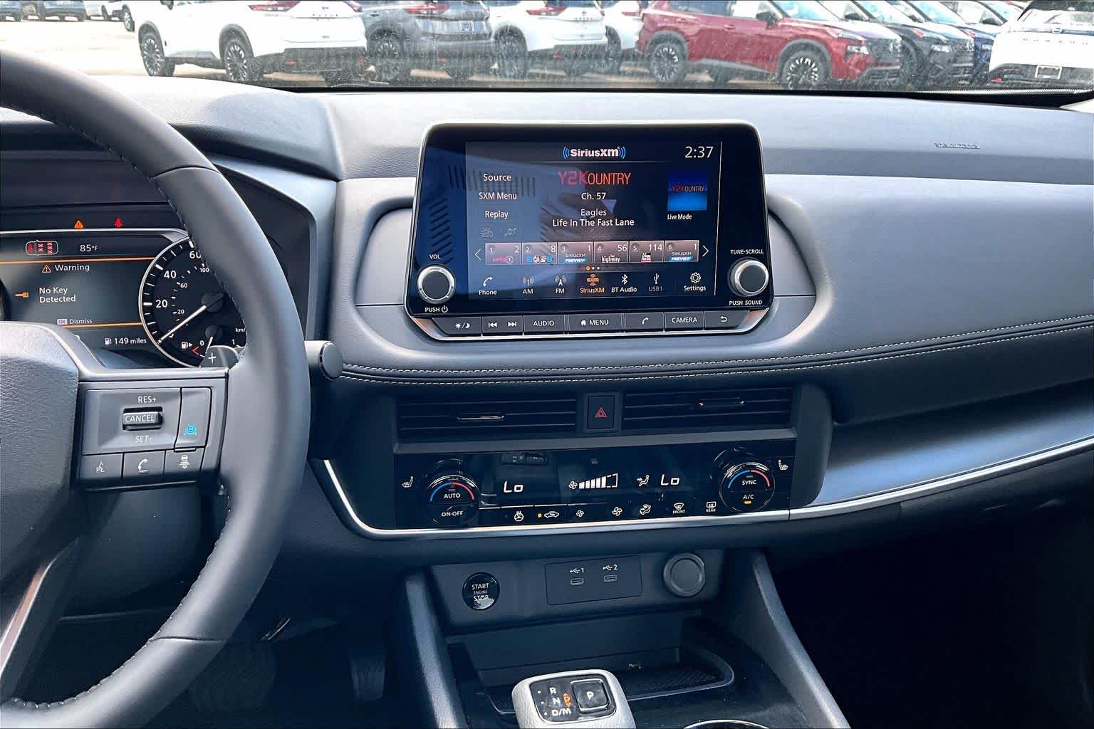 2026 Nissan Rogue Dark Armor Everest White Pearl Tricoat at Sterling McCall Nissan