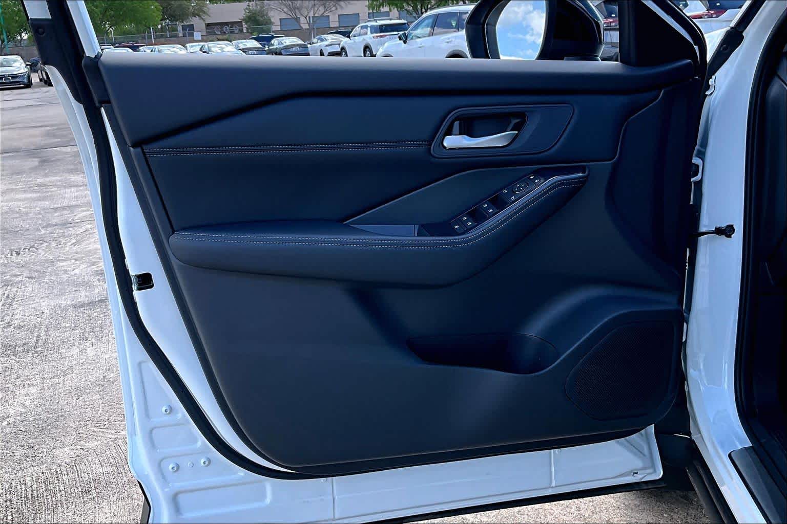 2026 Nissan Rogue Dark Armor Everest White Pearl Tricoat at Sterling McCall Nissan