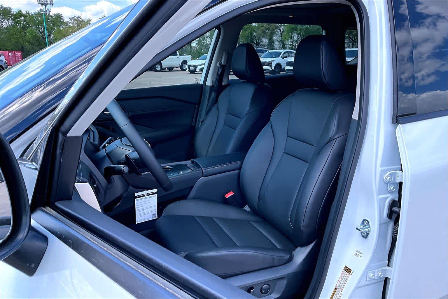 2026 Nissan Rogue Dark Armor Everest White Pearl Tricoat at Sterling McCall Nissan