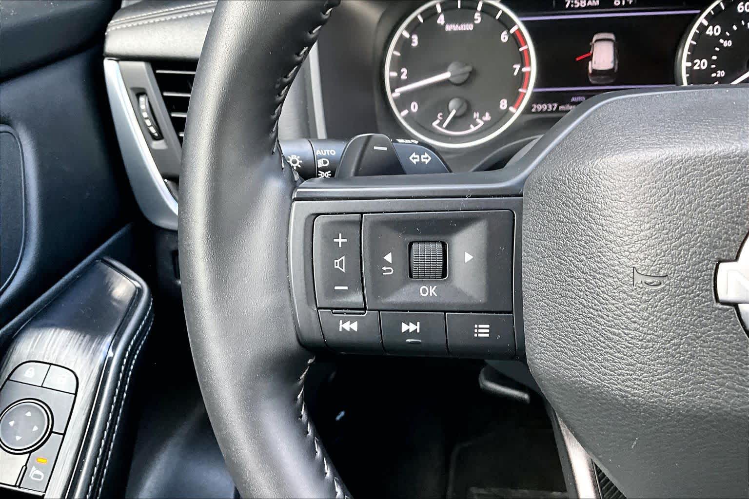 2025 Nissan Rogue SV Gun Metallic at Sterling McCall Nissan