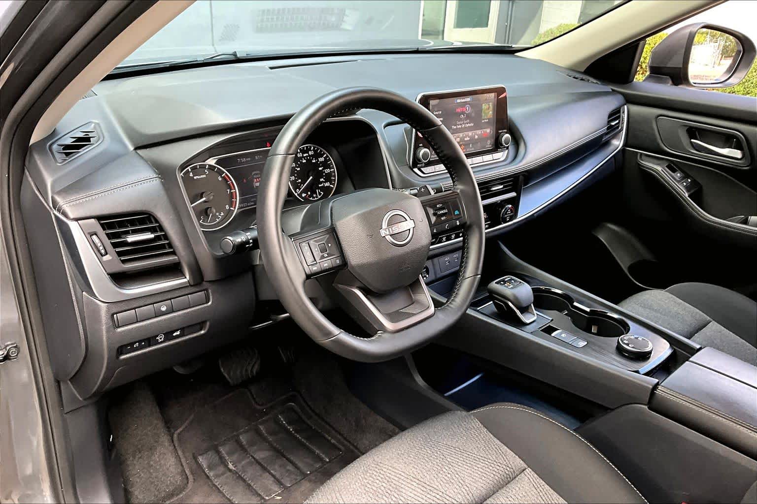 2025 Nissan Rogue SV Gun Metallic at Sterling McCall Nissan