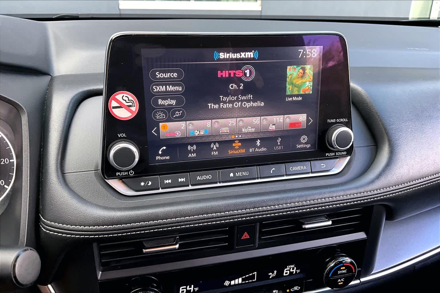 2025 Nissan Rogue SV Gun Metallic at Sterling McCall Nissan