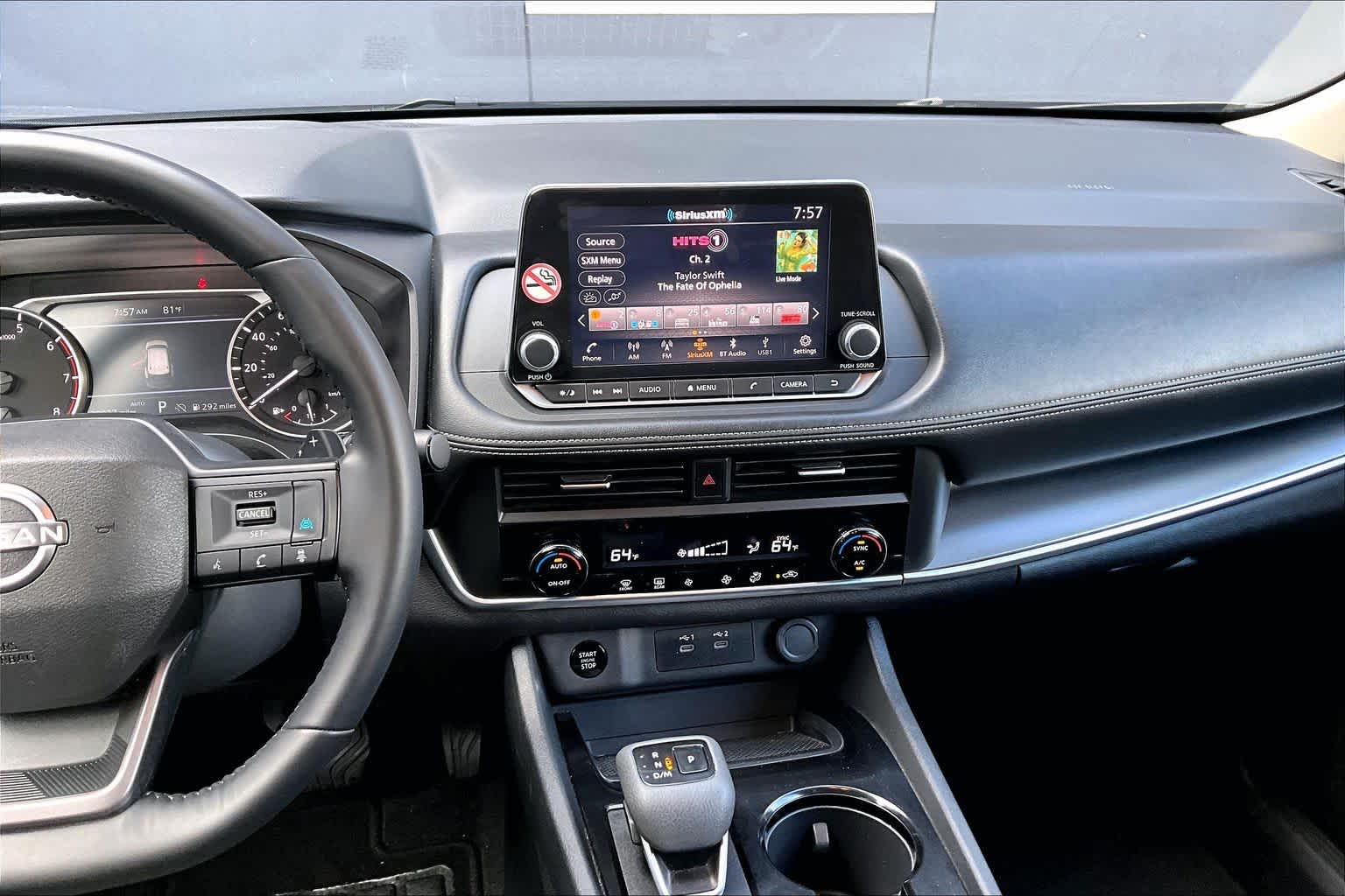 2025 Nissan Rogue SV Gun Metallic at Sterling McCall Nissan