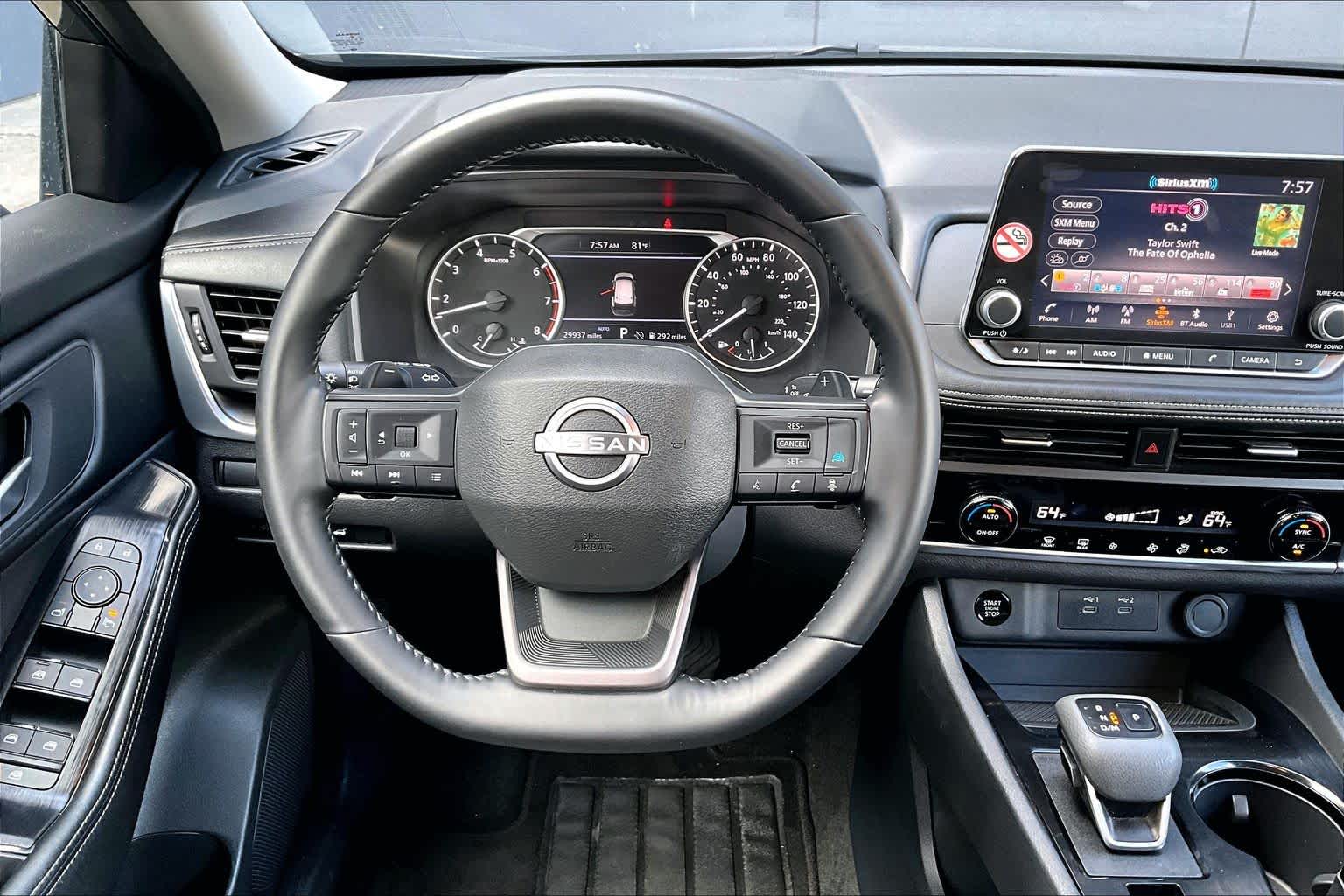 2025 Nissan Rogue SV Gun Metallic at Sterling McCall Nissan