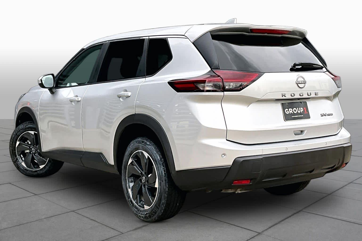 2024 Nissan Rogue SV Brilliant Silver Metallic at Sterling McCall Nissan
