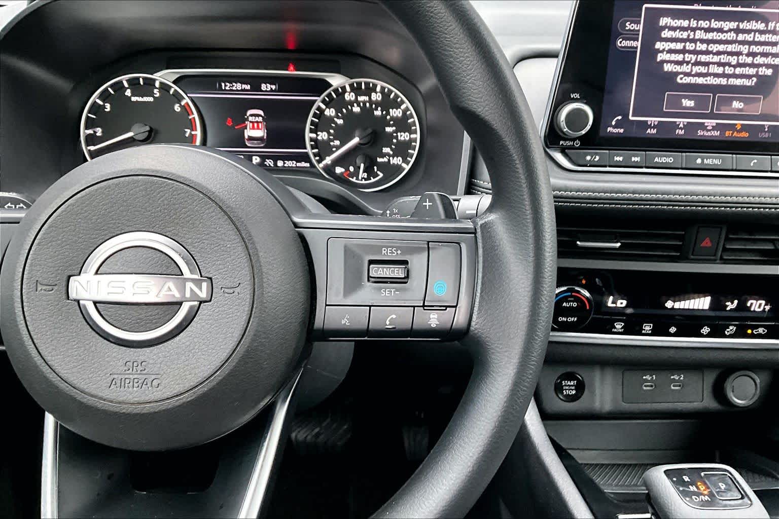 2024 Nissan Rogue SV Brilliant Silver Metallic at Sterling McCall Nissan