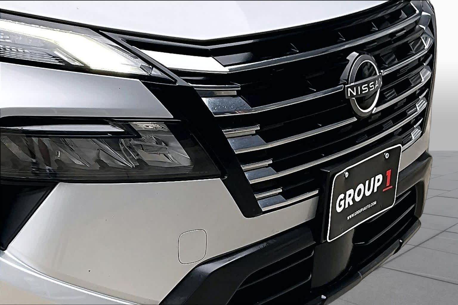 2024 Nissan Rogue SV Brilliant Silver Metallic at Sterling McCall Nissan