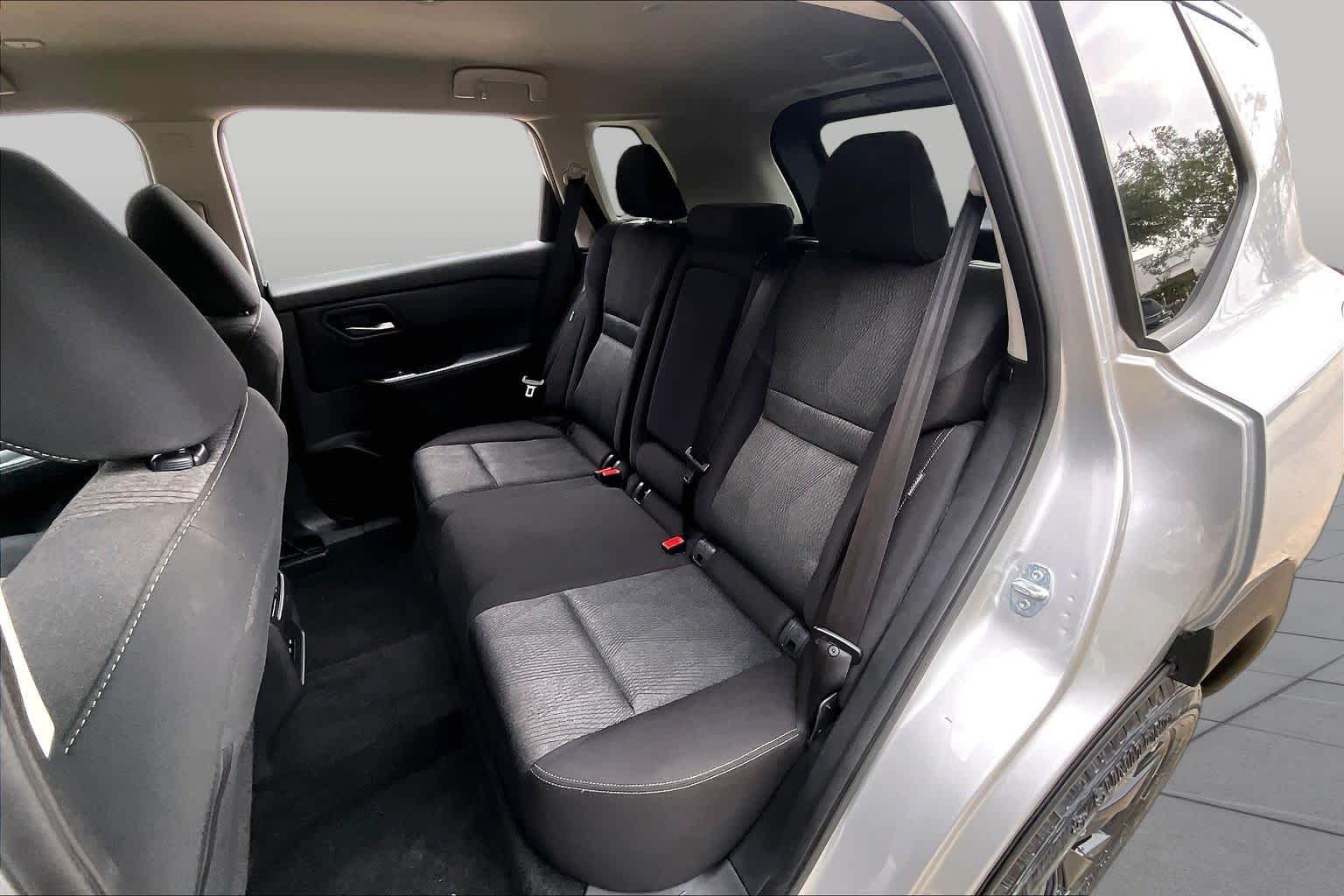 2024 Nissan Rogue SV Brilliant Silver Metallic at Sterling McCall Nissan