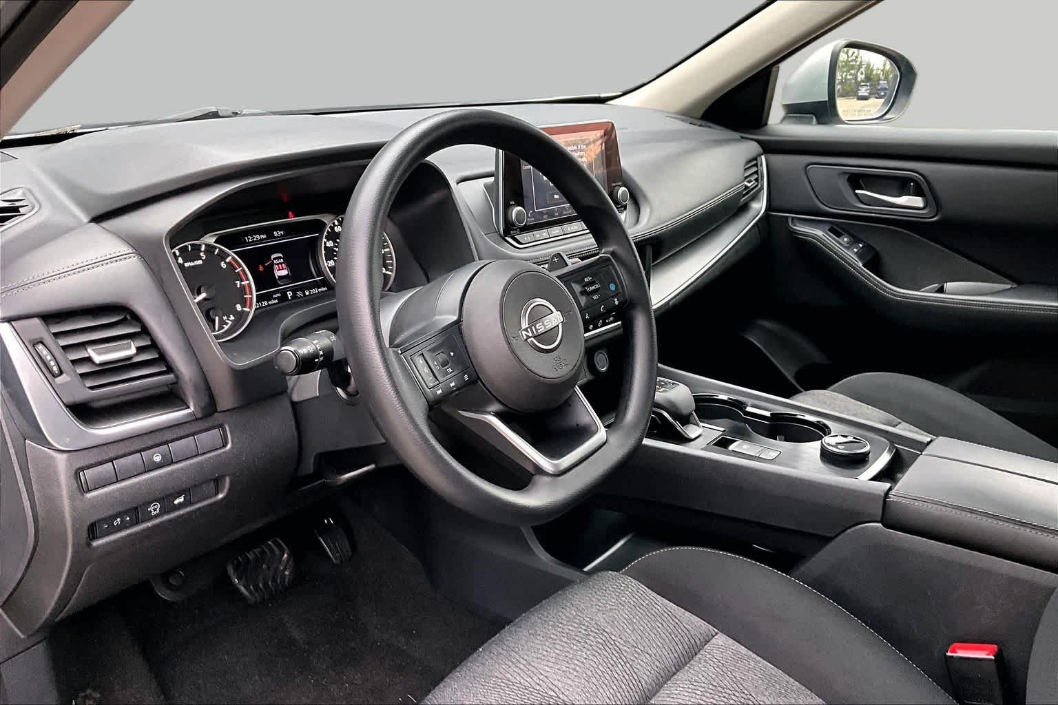2024 Nissan Rogue SV Brilliant Silver Metallic at Sterling McCall Nissan