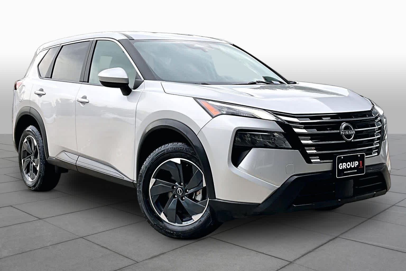2024 Nissan Rogue SV Brilliant Silver Metallic at Sterling McCall Nissan