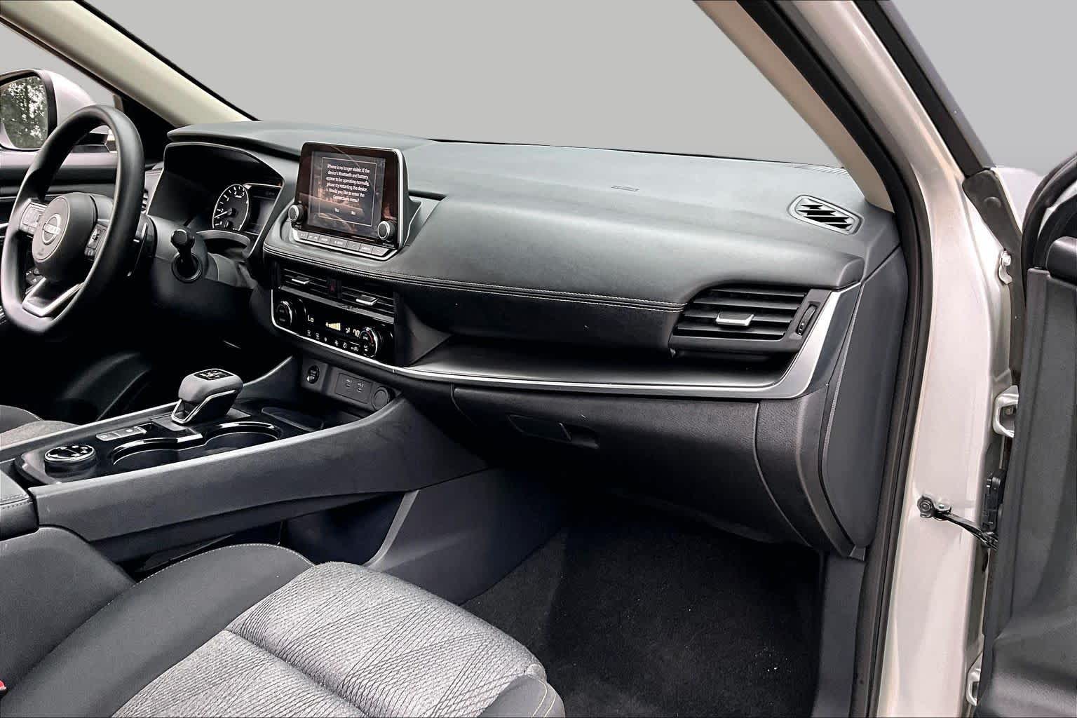 2024 Nissan Rogue SV Brilliant Silver Metallic at Sterling McCall Nissan