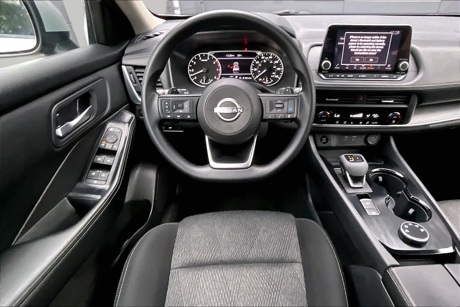 2024 Nissan Rogue SV Brilliant Silver Metallic at Sterling McCall Nissan