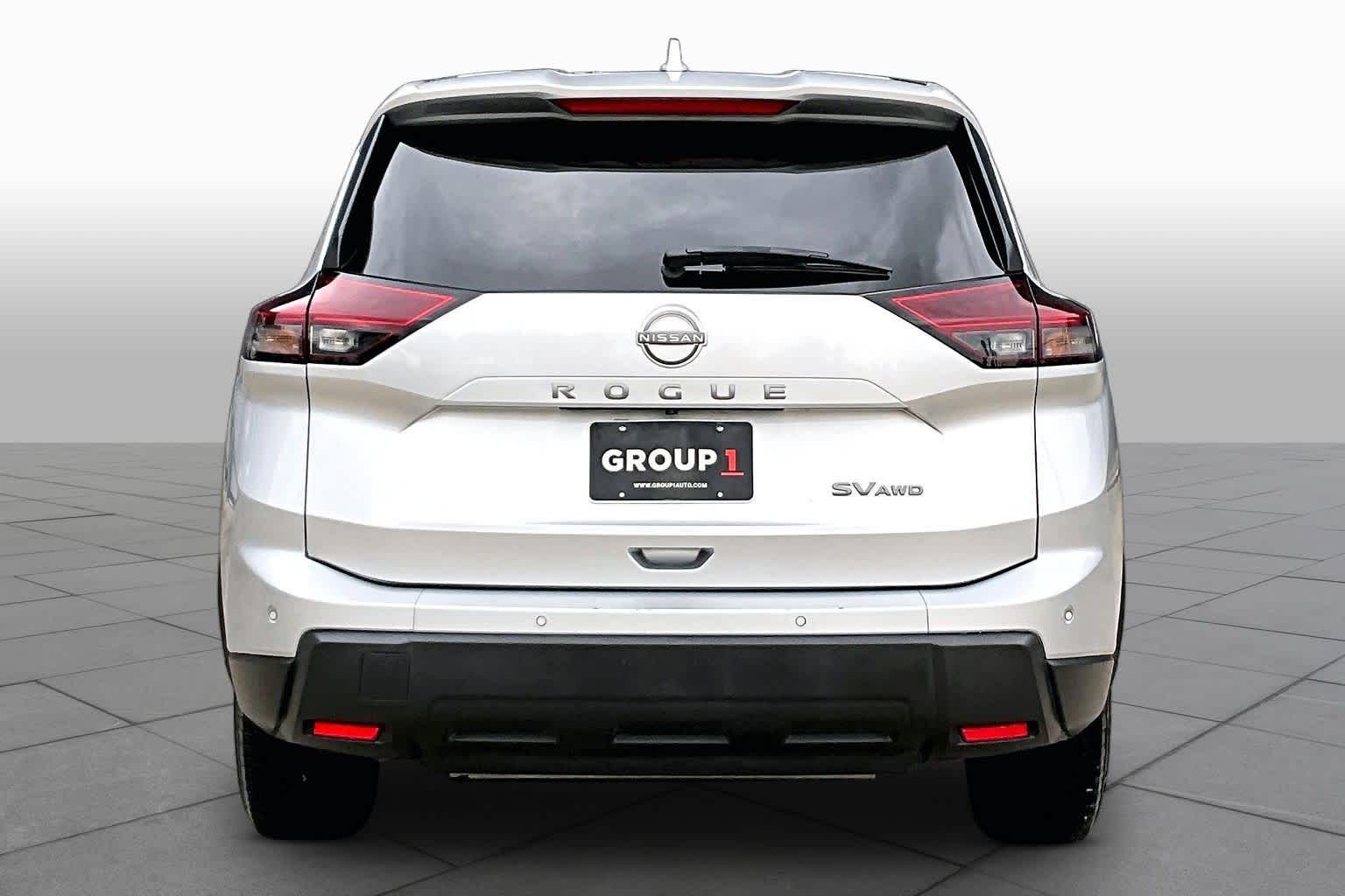 2024 Nissan Rogue SV Brilliant Silver Metallic at Sterling McCall Nissan
