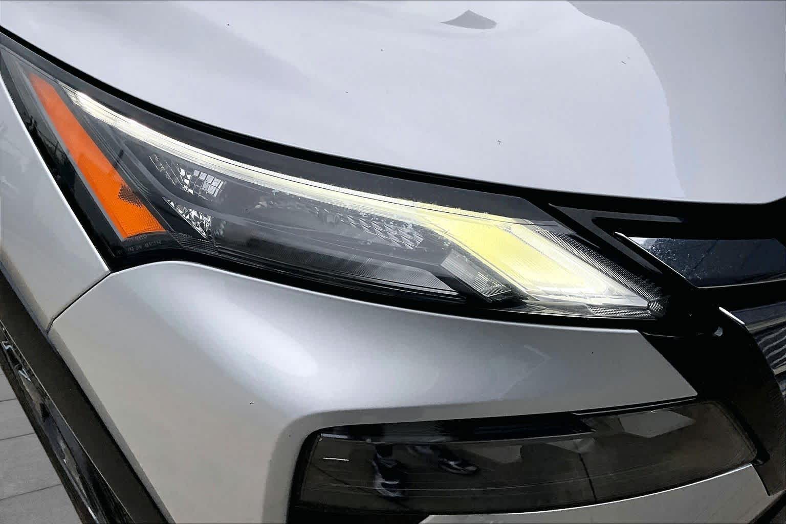 2024 Nissan Rogue SV Brilliant Silver Metallic at Sterling McCall Nissan
