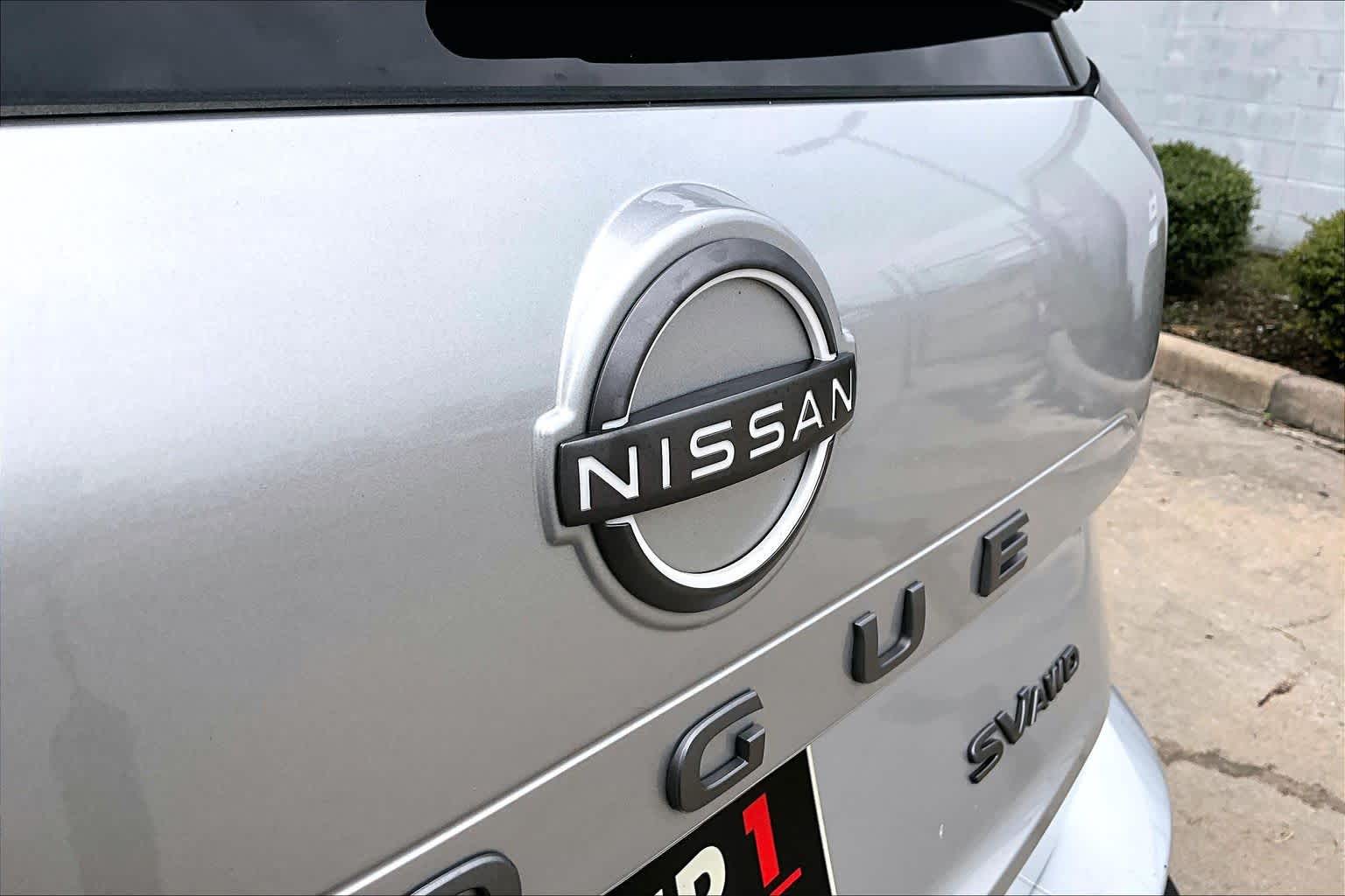 2024 Nissan Rogue SV Brilliant Silver Metallic at Sterling McCall Nissan
