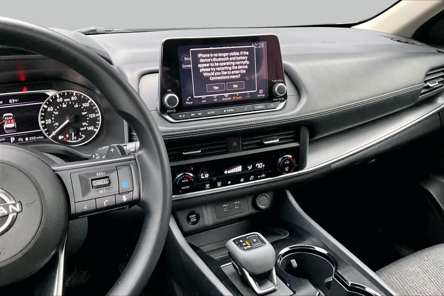 2024 Nissan Rogue SV Brilliant Silver Metallic at Sterling McCall Nissan