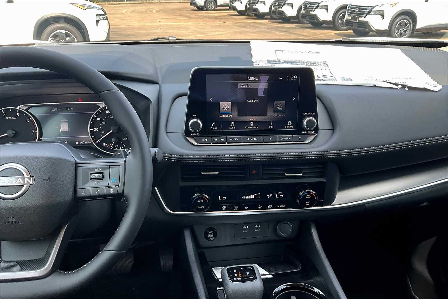 2026 Nissan Rogue SV Everest White Pearl Tricoat at Robbins Nissan