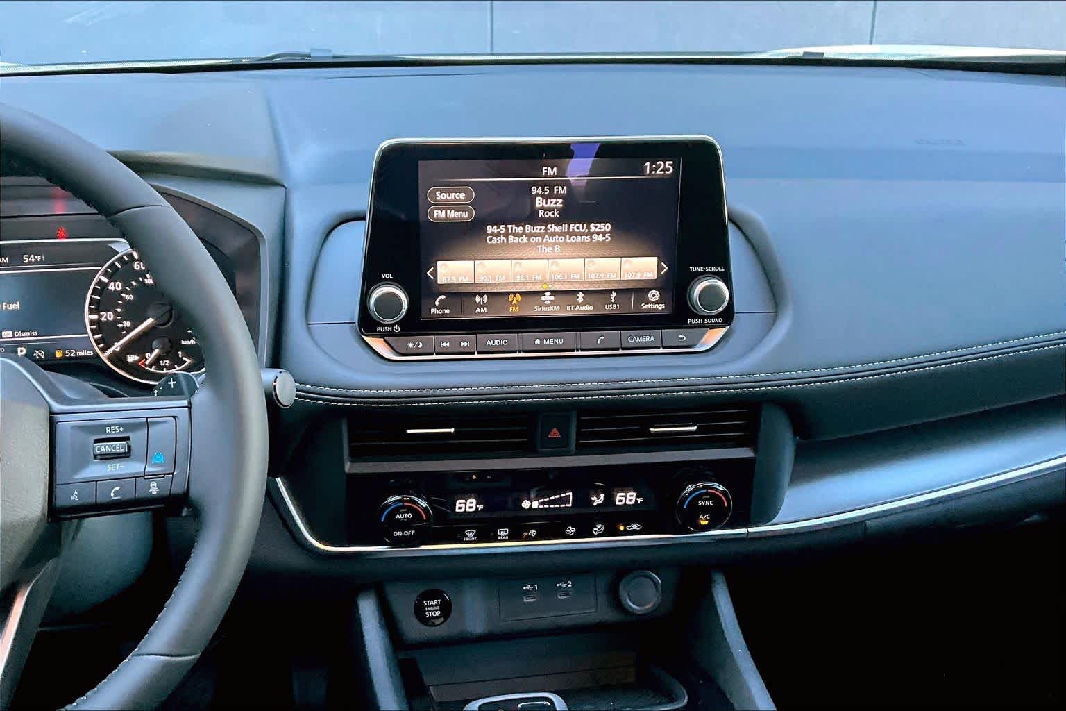 2026 Nissan Rogue SV Everest White Pearl Tricoat at Sterling McCall Nissan