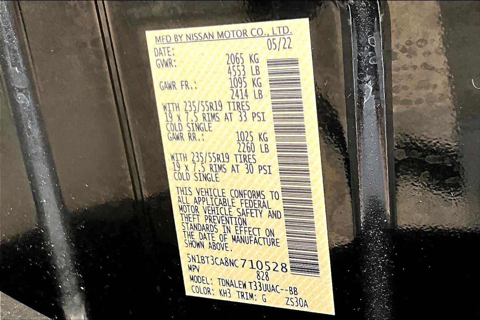 2022 Nissan Rogue SL Super Black at Sterling McCall Nissan