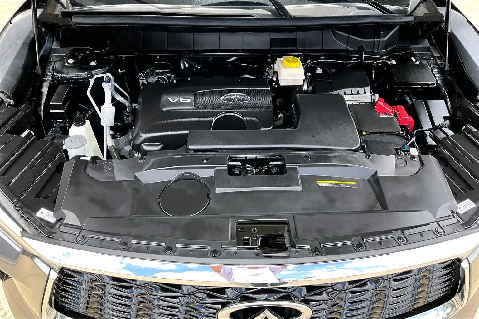 2022 INFINITI QX60 PURE Graphite Shadow at Sterling McCall Nissan