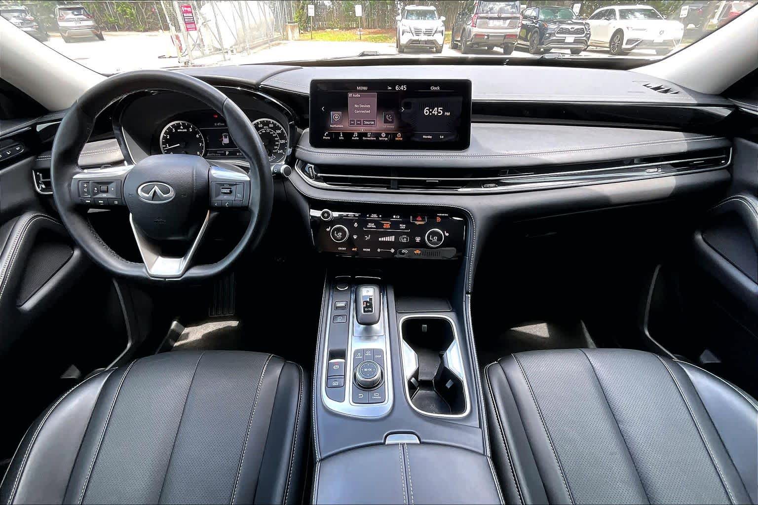 2022 INFINITI QX60 PURE Graphite Shadow at Sterling McCall Nissan