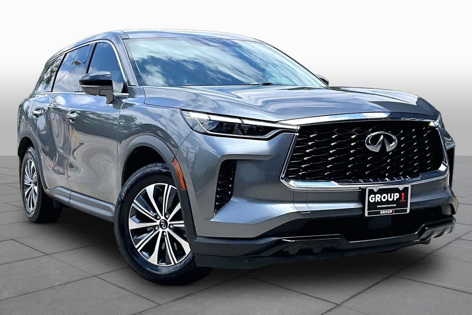 2022 INFINITI QX60 PURE Graphite Shadow at Sterling McCall Nissan