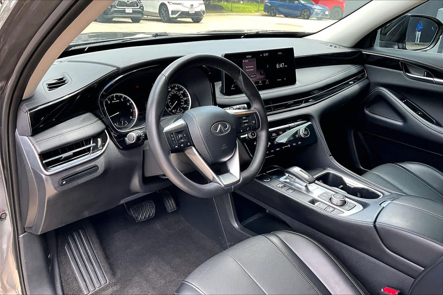 2022 INFINITI QX60 PURE Graphite Shadow at Sterling McCall Nissan
