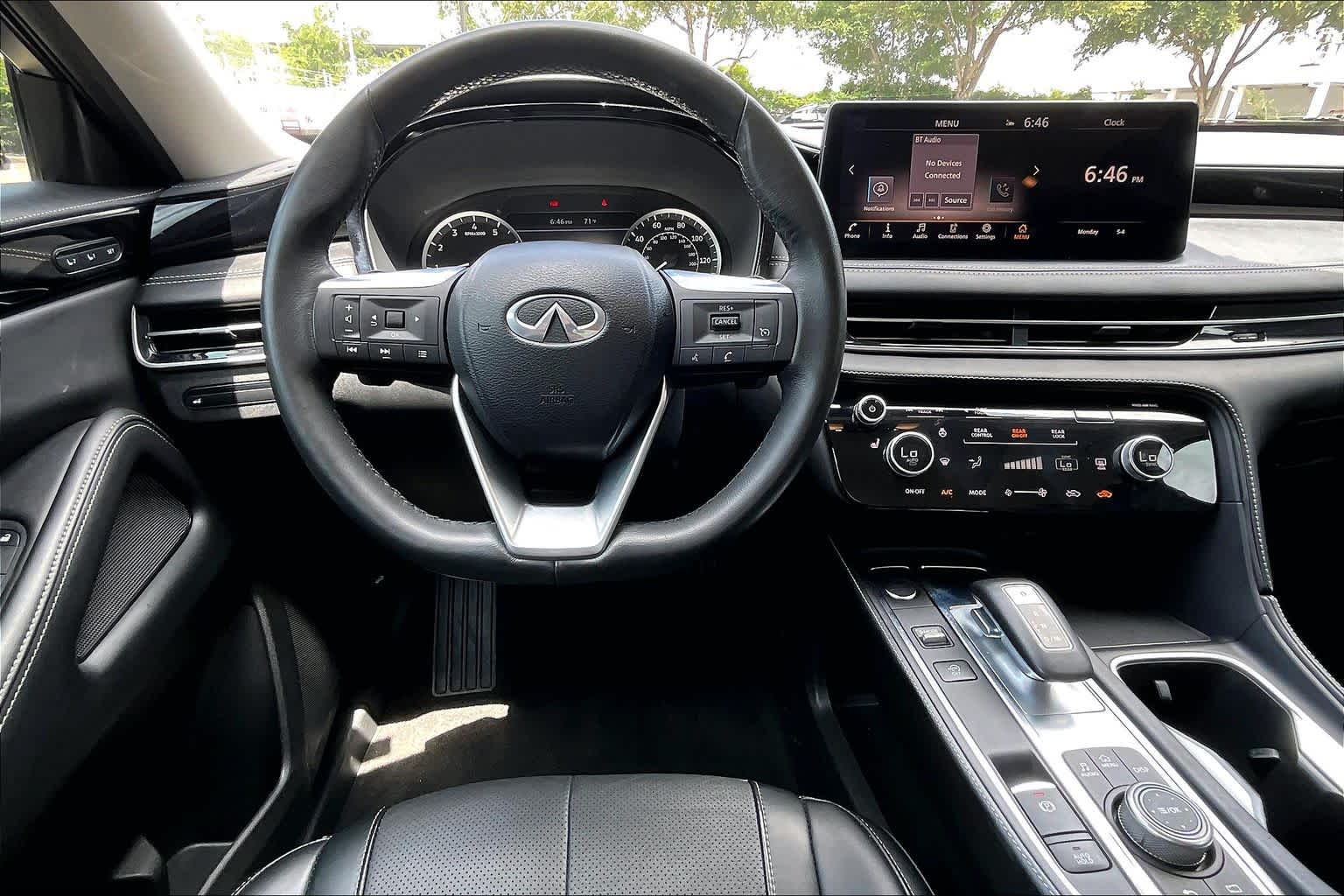 2022 INFINITI QX60 PURE Graphite Shadow at Sterling McCall Nissan