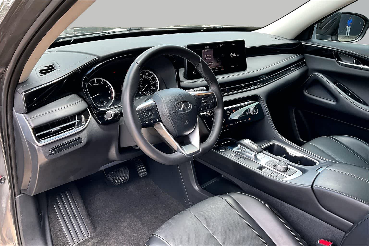 2022 INFINITI QX60 PURE Graphite Shadow at Sterling McCall Nissan
