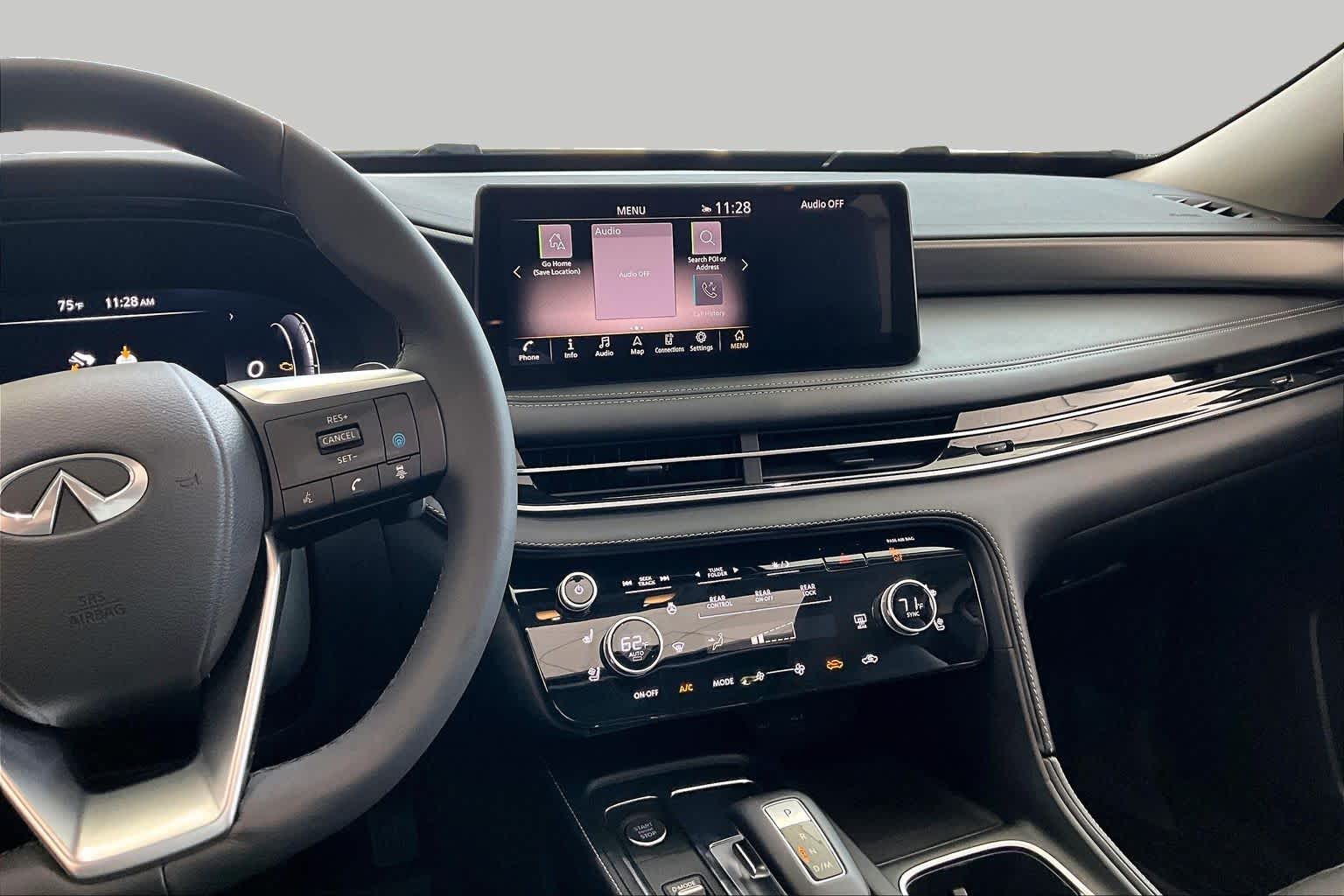 2023 INFINITI QX60 LUXE Majestic White at AutoNation USA Houston